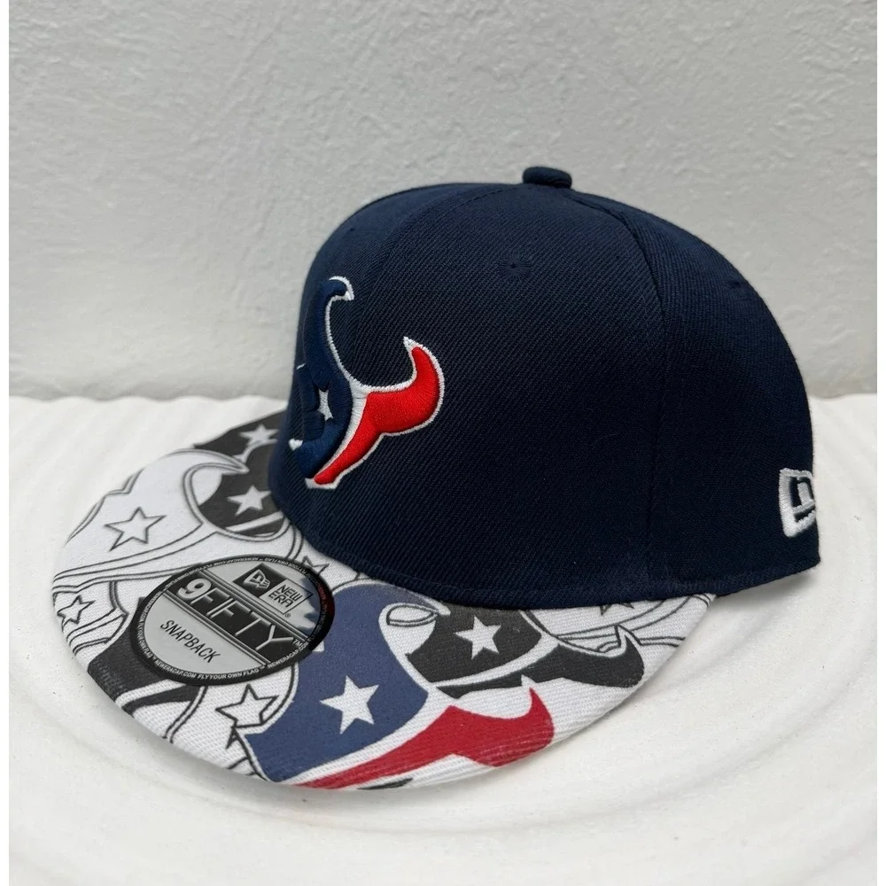 New Era Houston Texans Youth 9FIFTY Snapback Hat‎ NFL Kids Cap New
